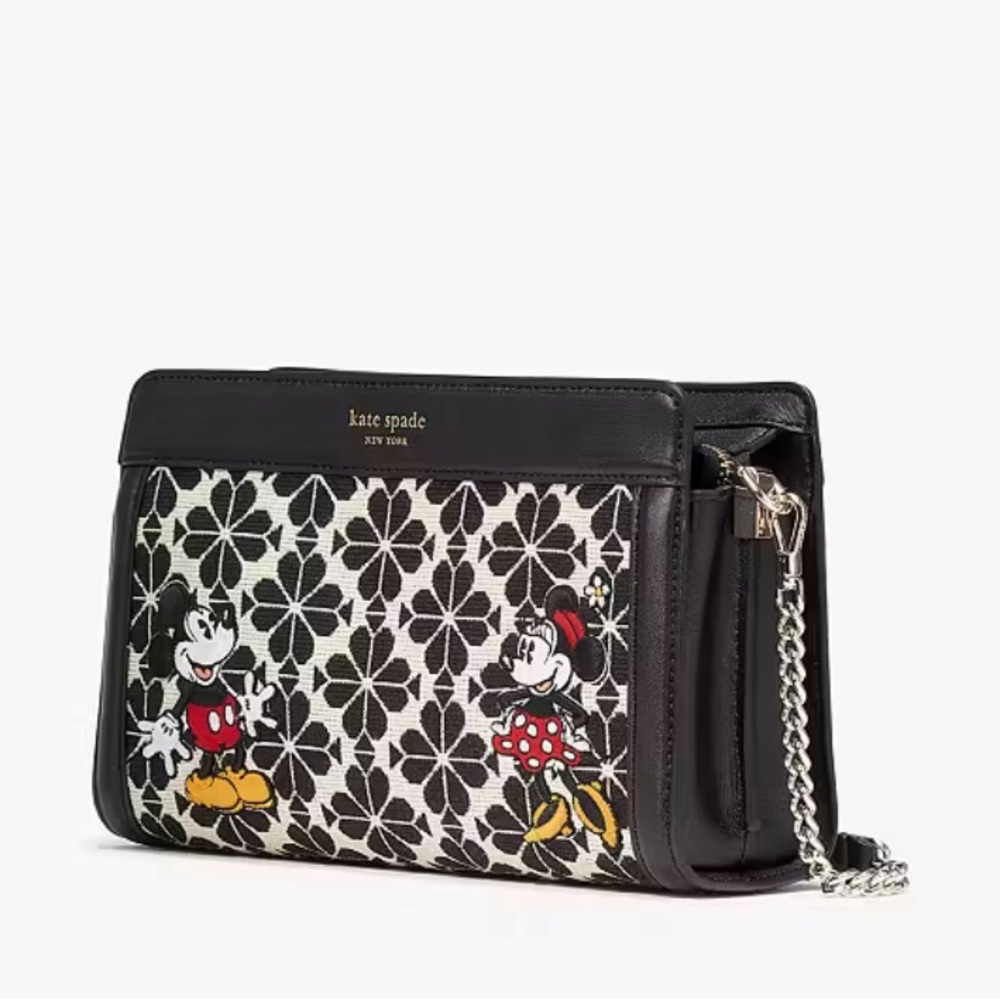 Disney X Kate Spade New York Spade Flower Jacquard Medium Crossbody